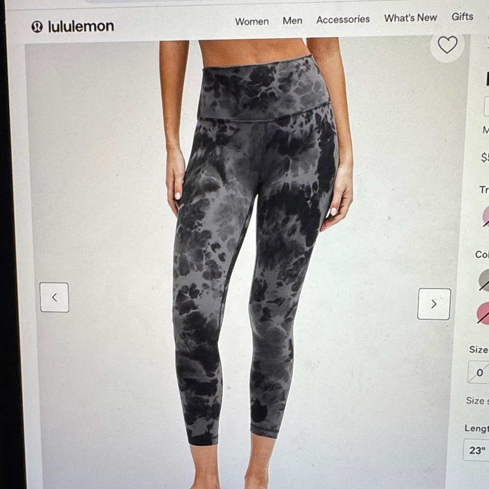 XMAS SALE ——— Lululemon Align High Rise pant 25”
